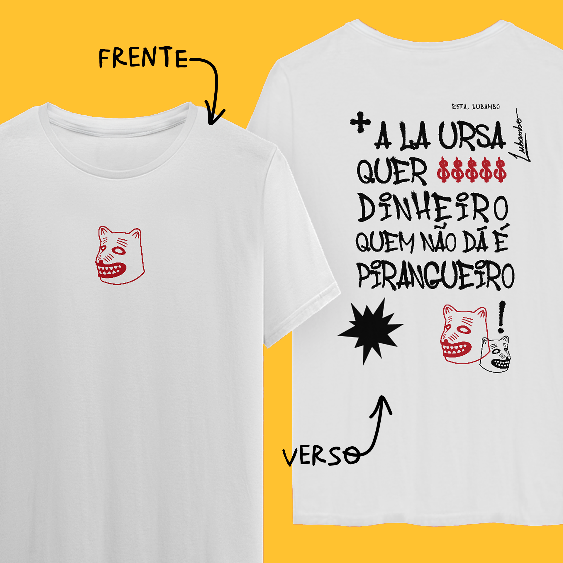 Camiseta La Ursa Grafitti 