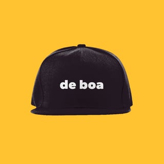 Boné De Boa (estampa branca)