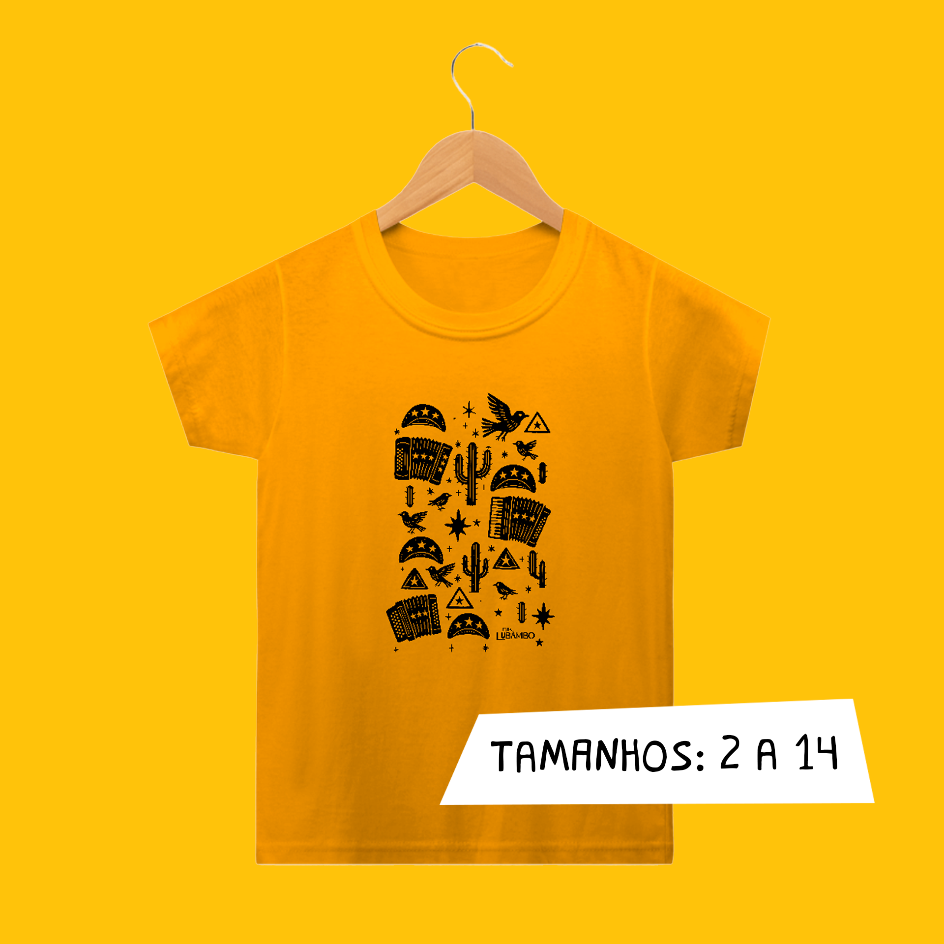 Camiseta Infantil Xilo Icones