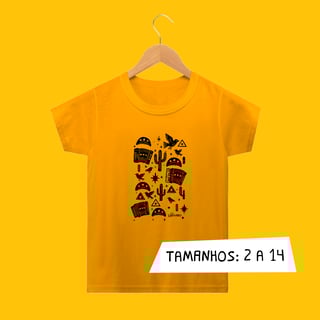 Camiseta Infantil Xilo Icones