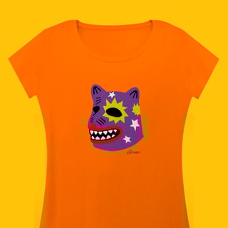 Baby Long La Ursa Roxa Estampada