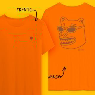 Camiseta La Ursa Chavosa Line (frente e verso)