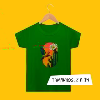 Camiseta Infantil Periquito da Caatinga 