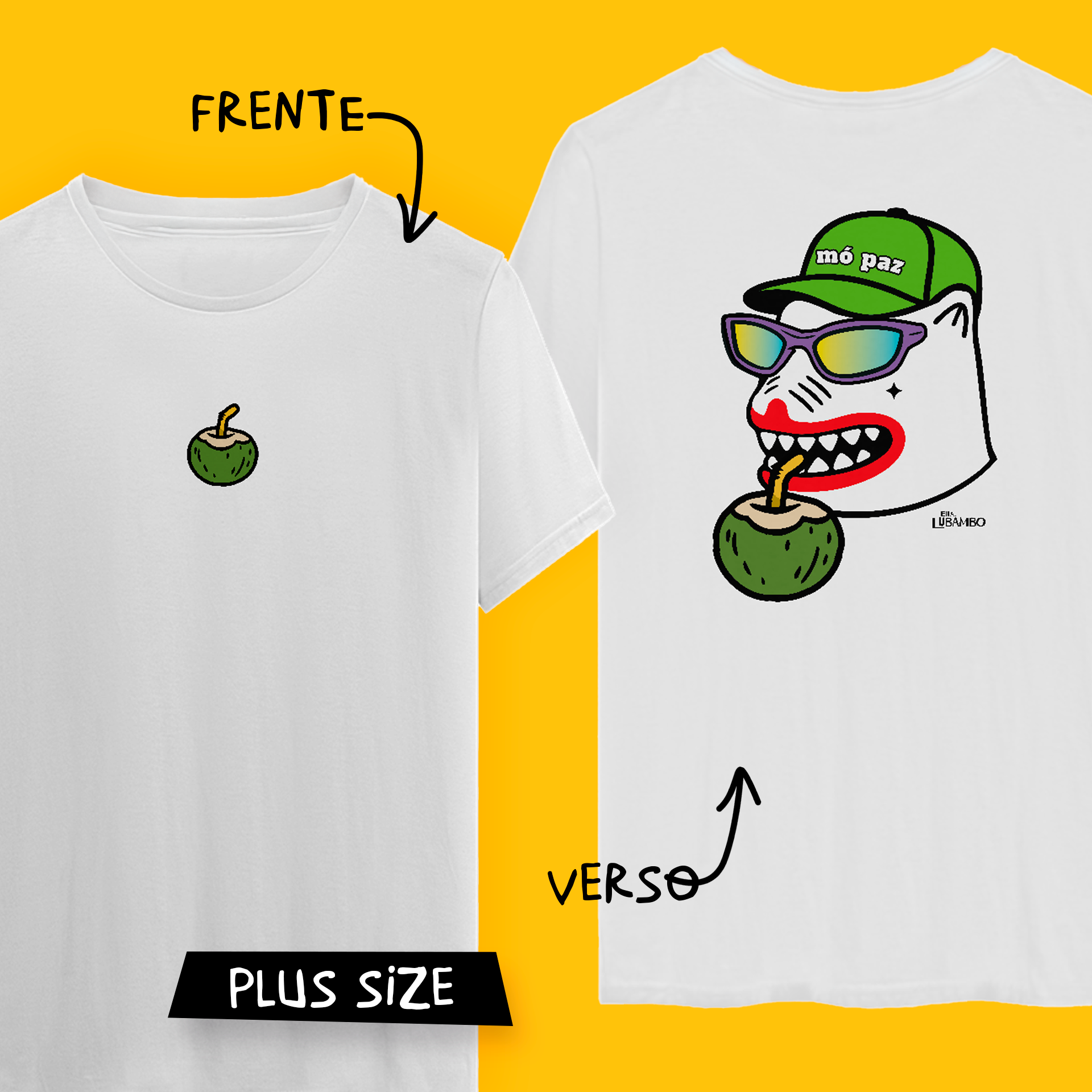 Camiseta Plus Size La Ursa 