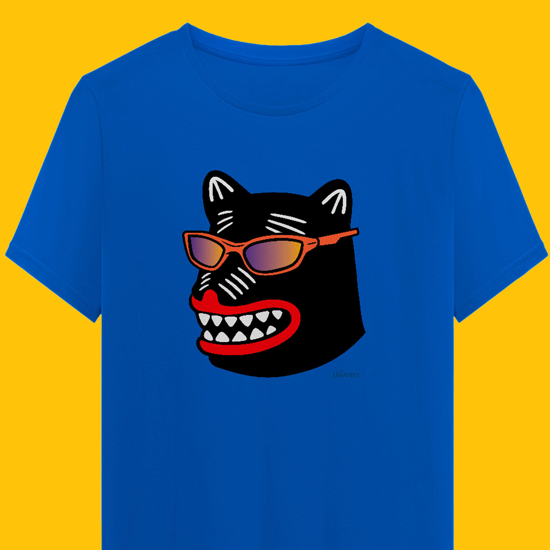 Nome do produto: La Ursa Chavosa (estampa maxi -óculos laranja)