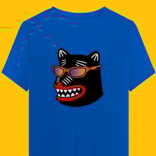 La Ursa Chavosa (estampa maxi -óculos laranja)