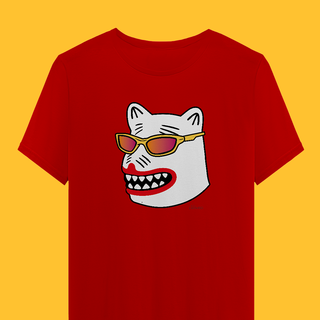 Camiseta La Ursa Chavosa (estampa midi - óculos amarelo)