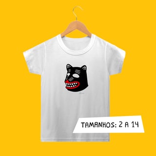 Camiseta Infantil La Ursa Preta