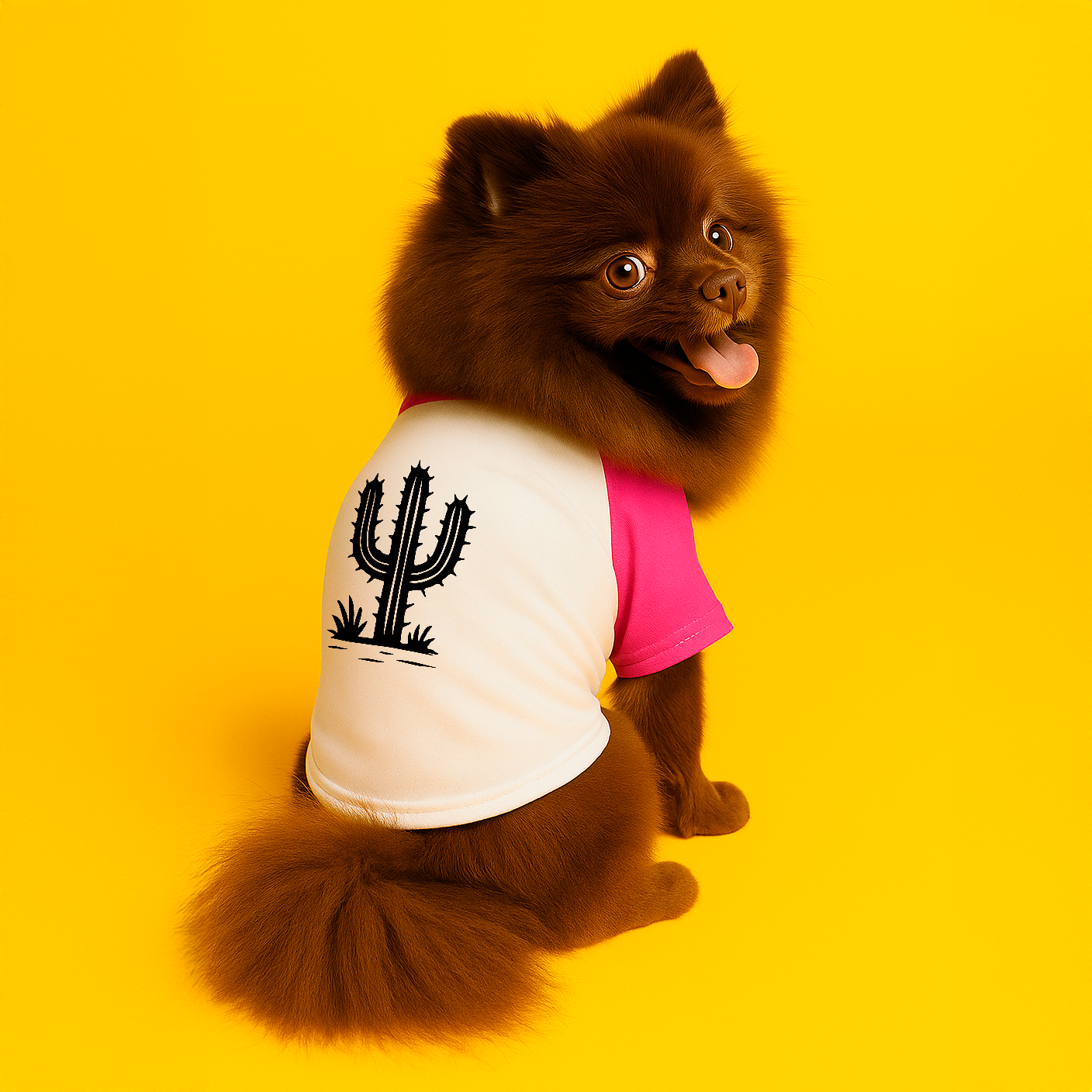 T-shirt PET Cacto