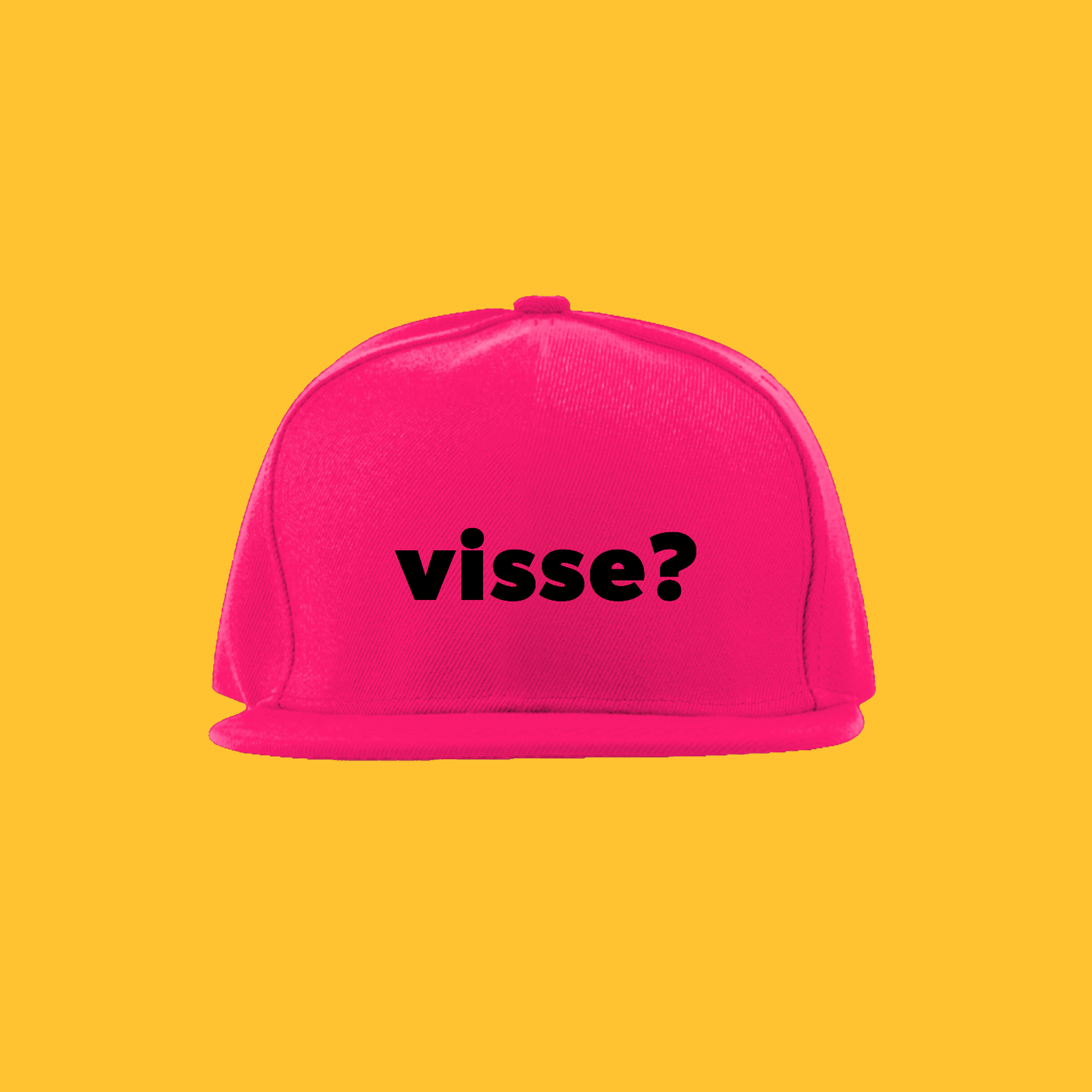 Boné Visse? (estampa preta)