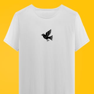 Camiseta Xilo Pássaro