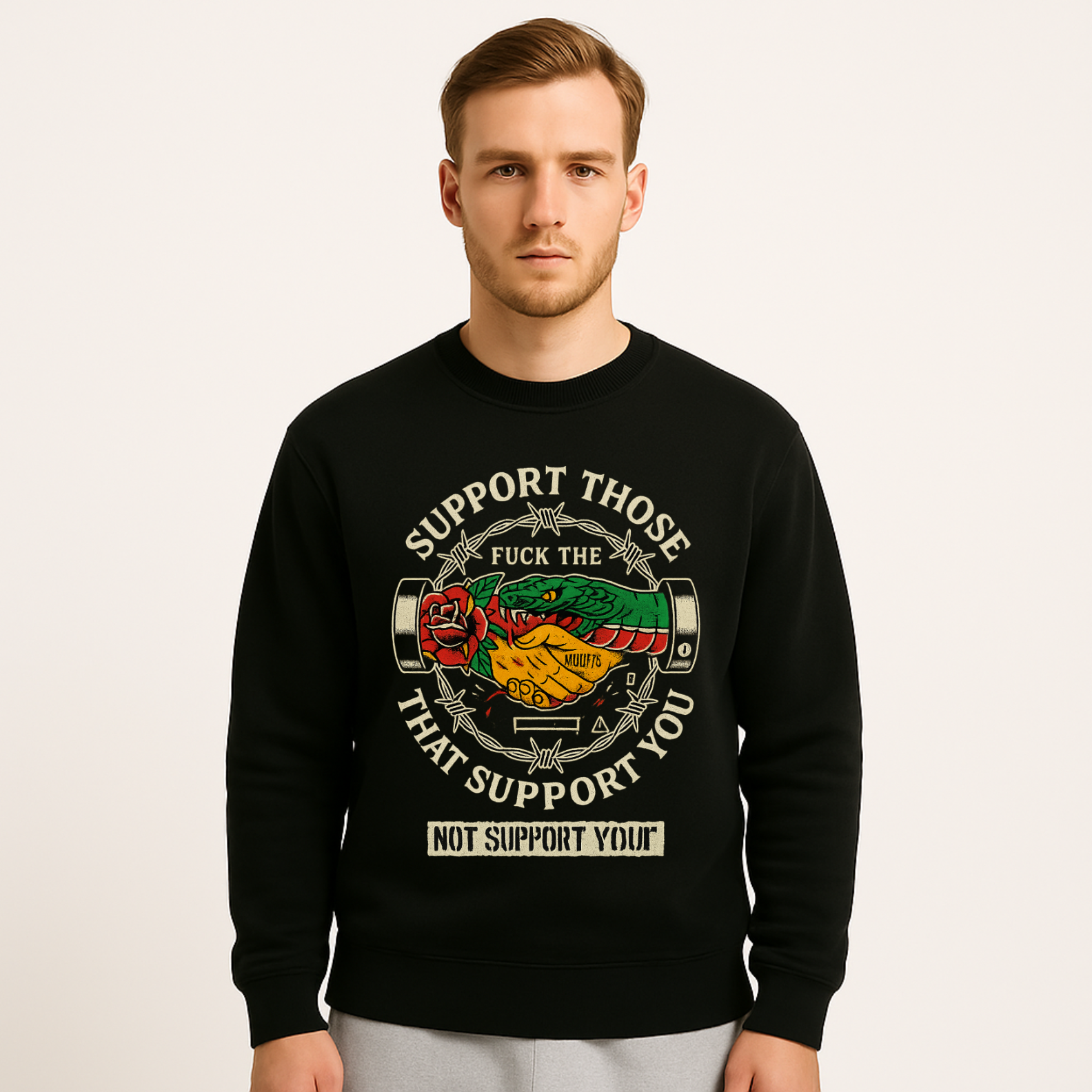 Moletom Streetwear Prime Unissex Support Those | Oxvibe