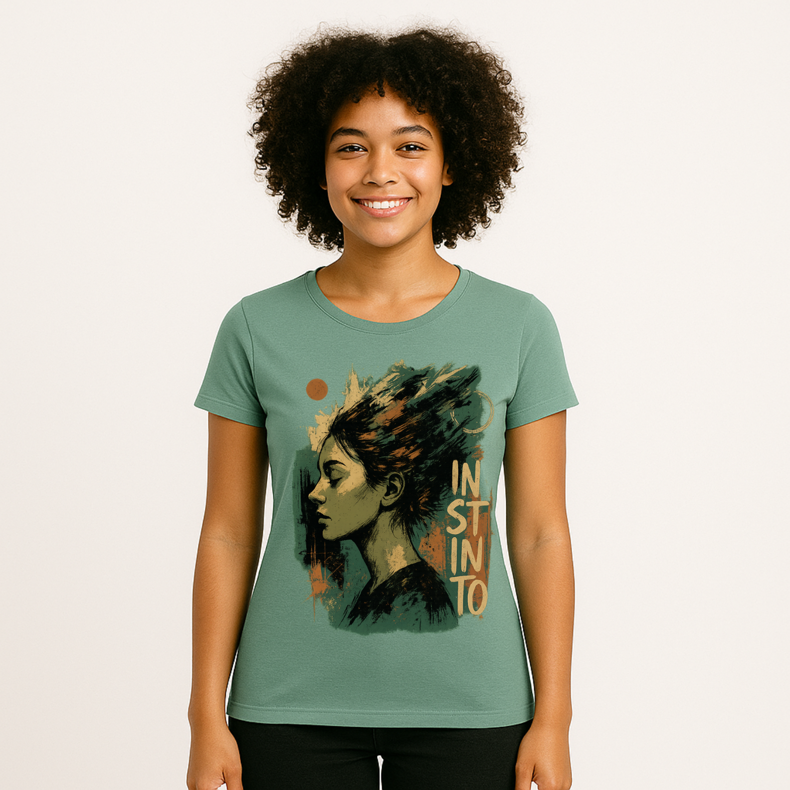 Camiseta Streetwear Baby Long Estonada Feminina INSTINTO | Oxvibe