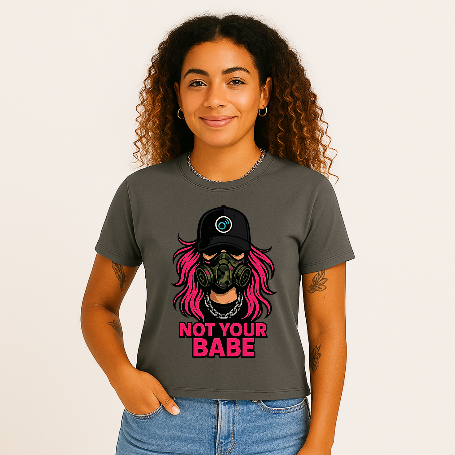 Camiseta Streetwear Estonada Not Your Babe | Oxvibe