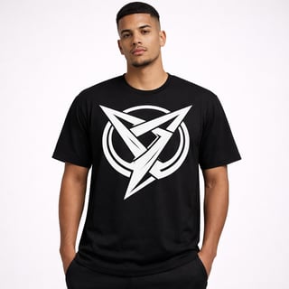 Camiseta Streetwear Logo OxVibe – Estampa Símbolo Urbano | OxVibe