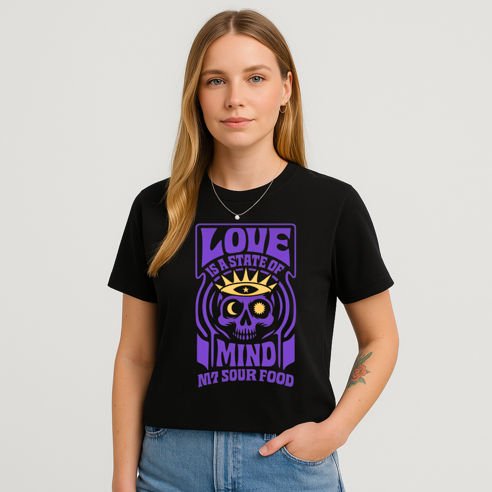 Camiseta Streetwear Quality Unissex Love is a State of Mind | Oxvibe