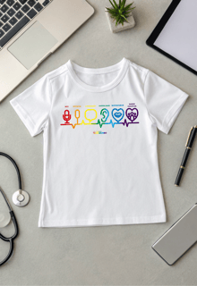 Camiseta ESPECIALIDADES FONOAUDIOLÓGICAS - BABY SHIRT - Cores