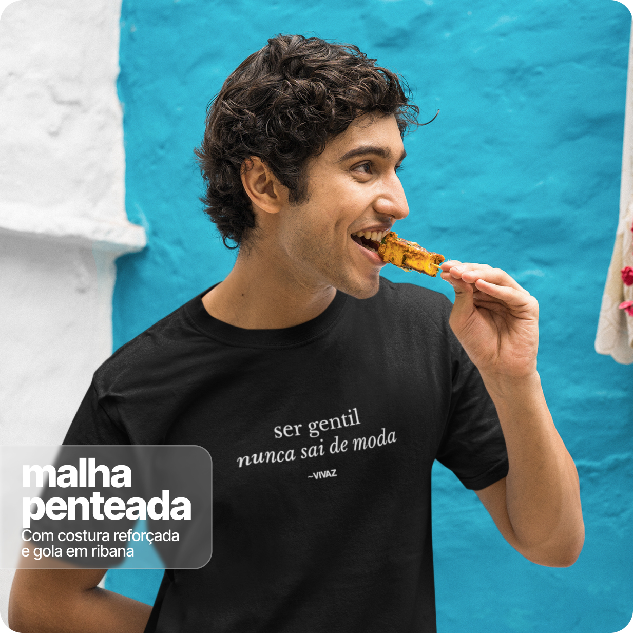 Camiseta Unissex Quality – Ser Gentil 