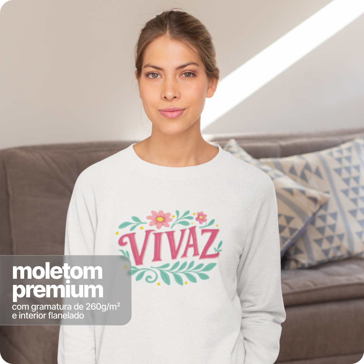 Moletom Blusão Prime Unissex – Vivaz 