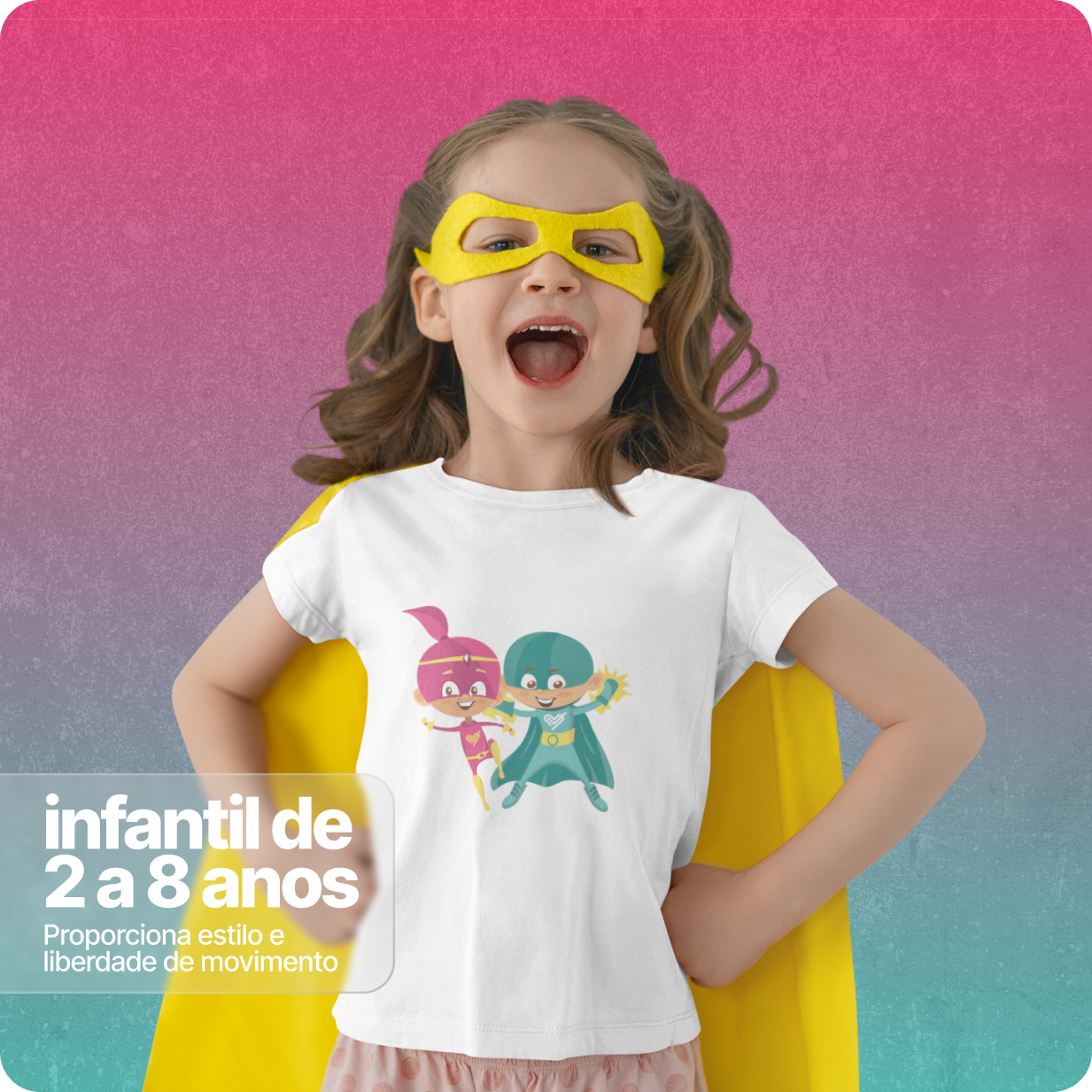 Camiseta Infantil Quality – Vivaz 
