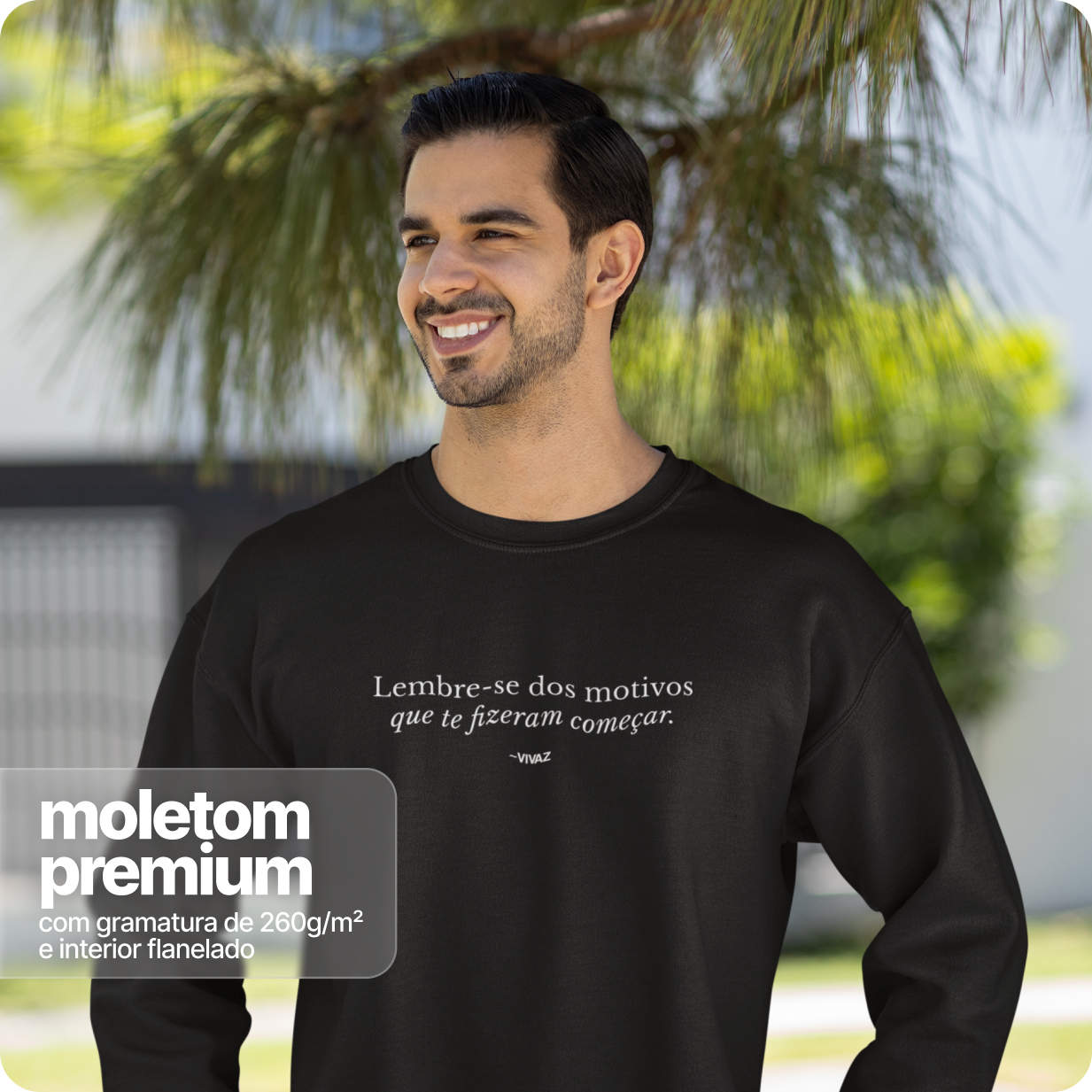 Moletom Blusão Prime Unissex – Lembre - se Dos Motivos 