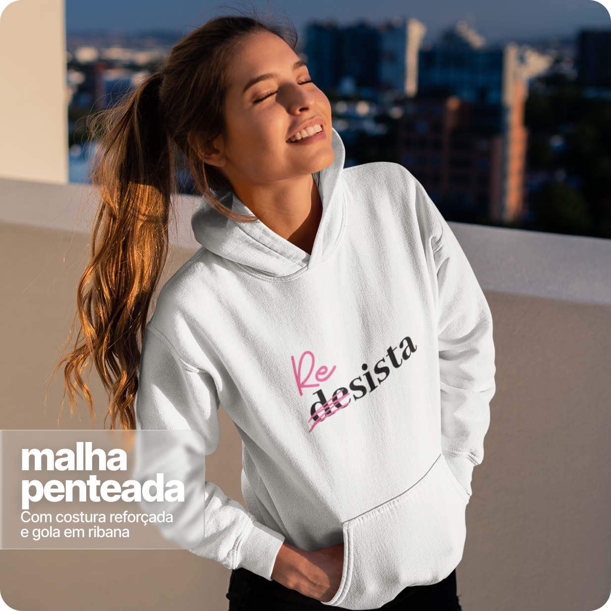 Moletom Canguru  Prime Unissex – Resista