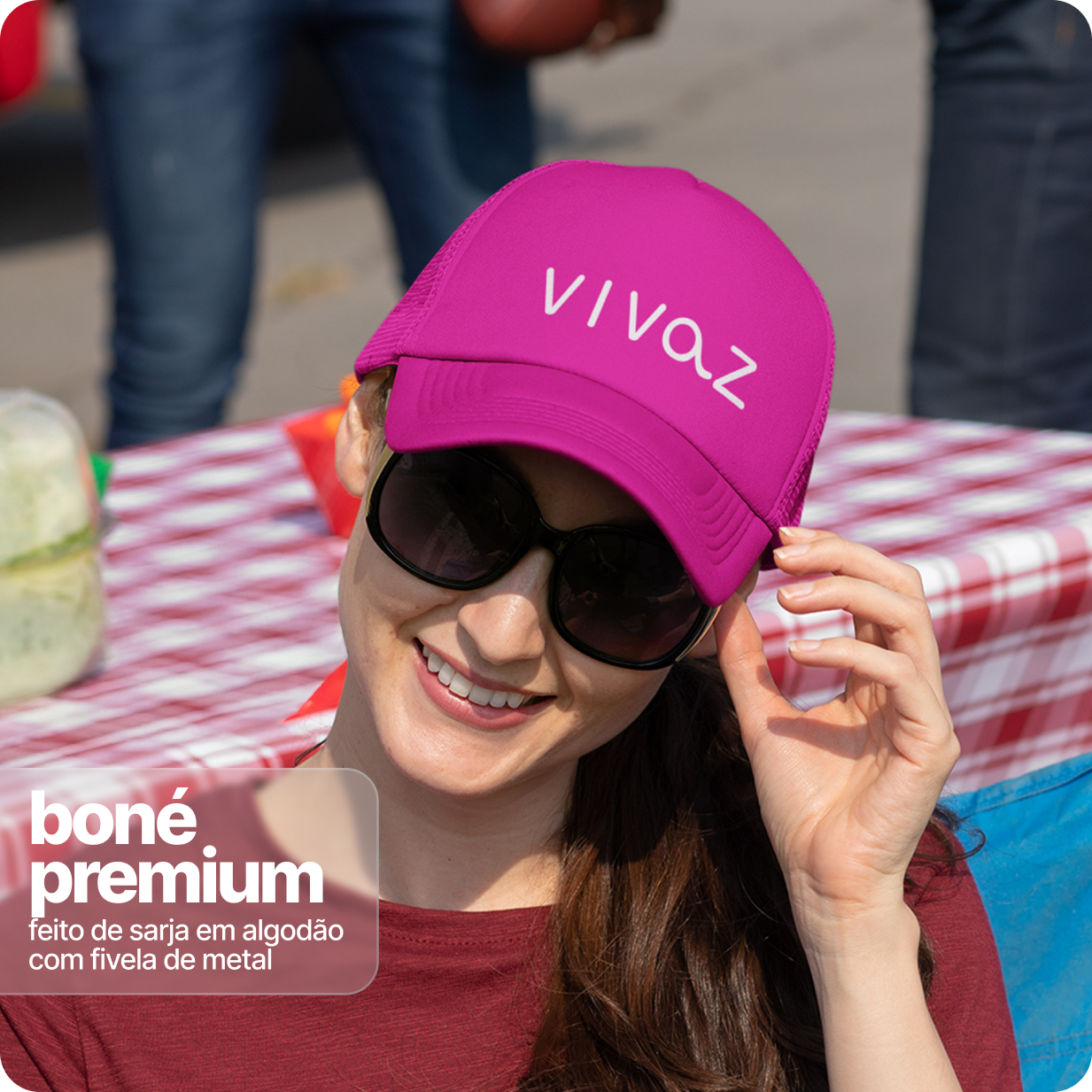 Boné Prime com Tela – Vivaz 