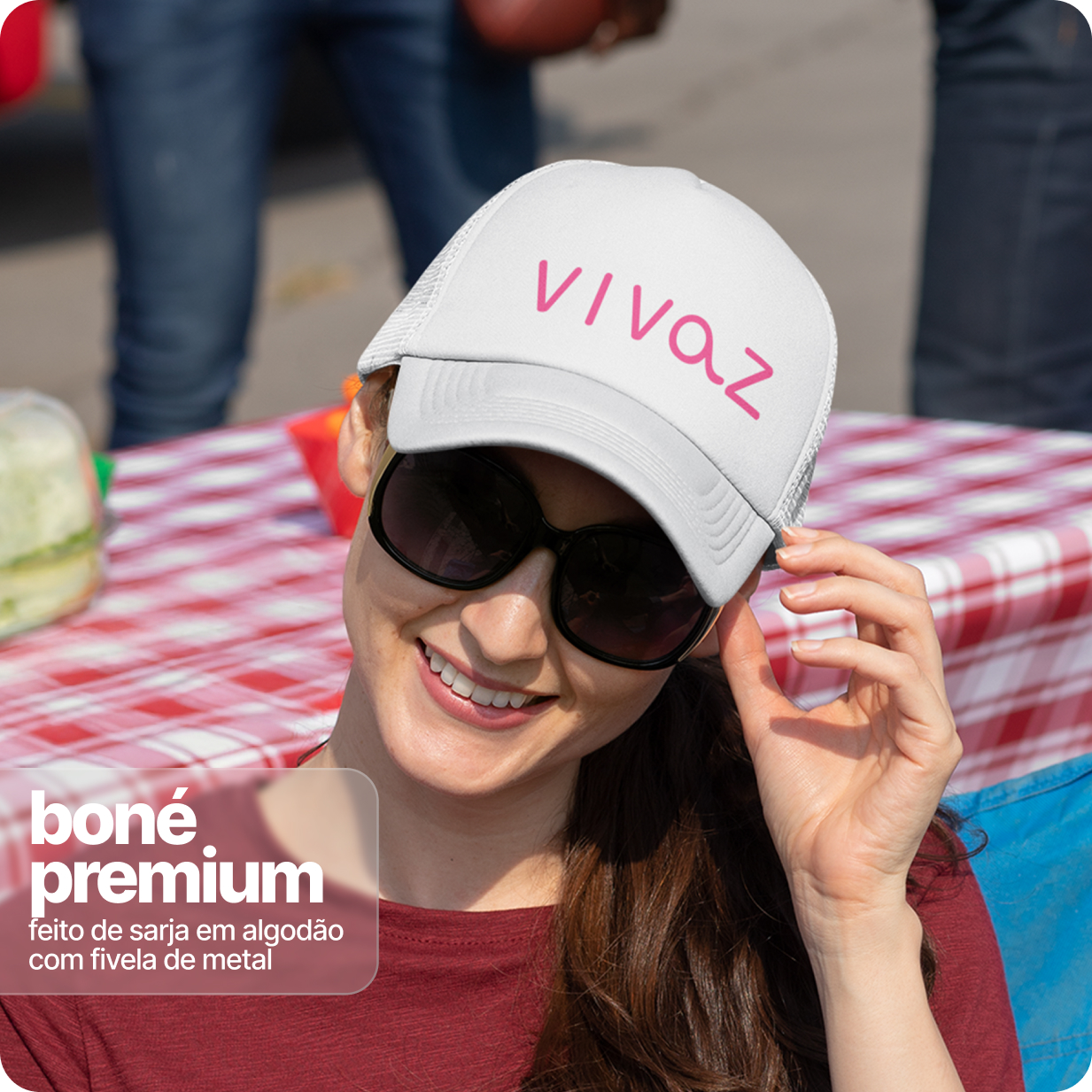 Boné Prime com Tela – Vivaz