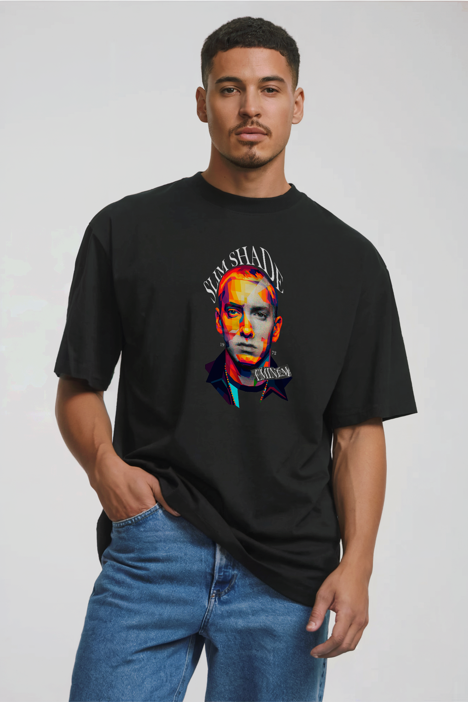 CAMISETA OVERSIZED SLIM SHADE EMINEM