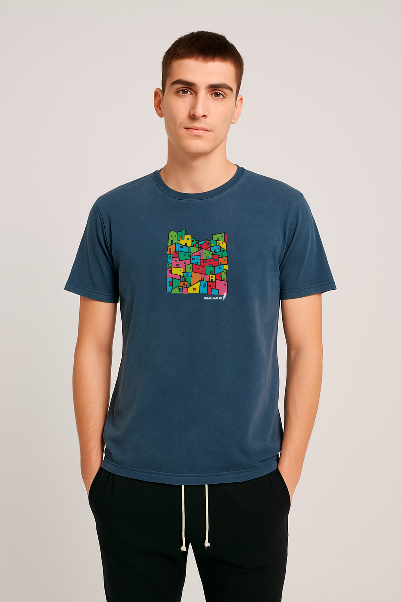 CAMISETA REGULAR COMUNIDADE ESTONADA