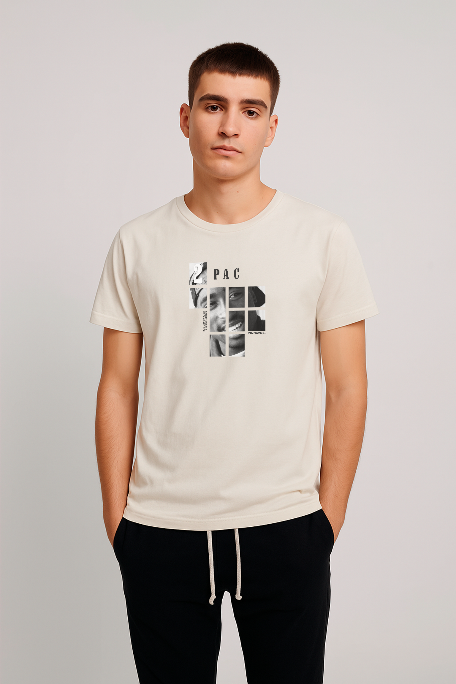 CAMISETA REGULAR TUPAC