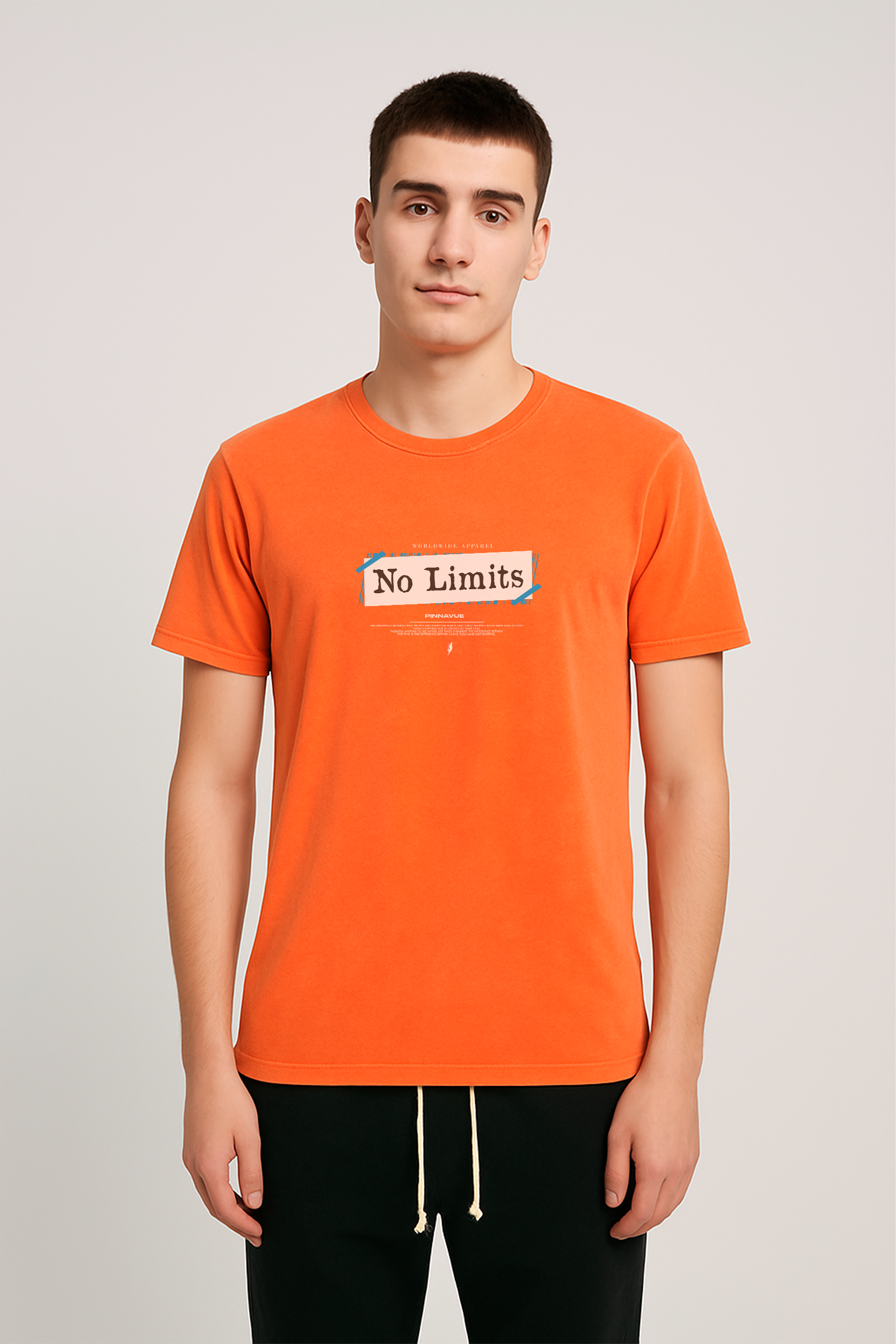 CAMISETA REGULAR ESTONADA NO LIMITS