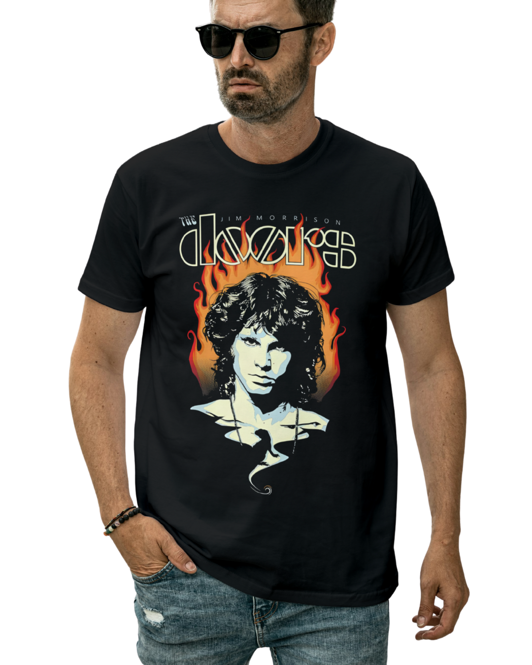 Nome do produto: T-Shirt Prime - Morrison - The Doors