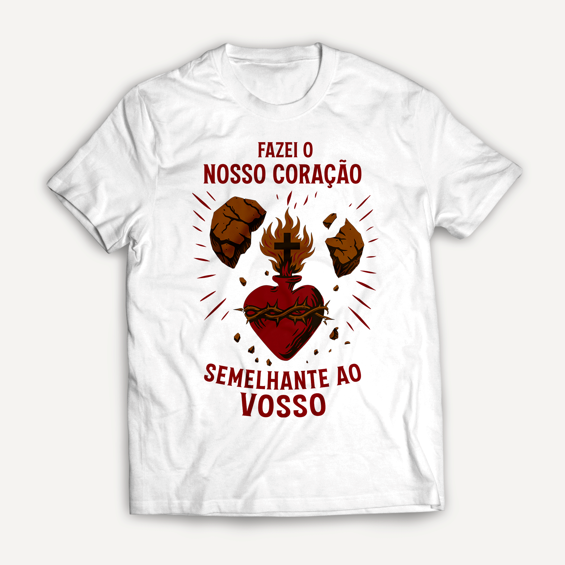 T-Shirt Coração de Jesus