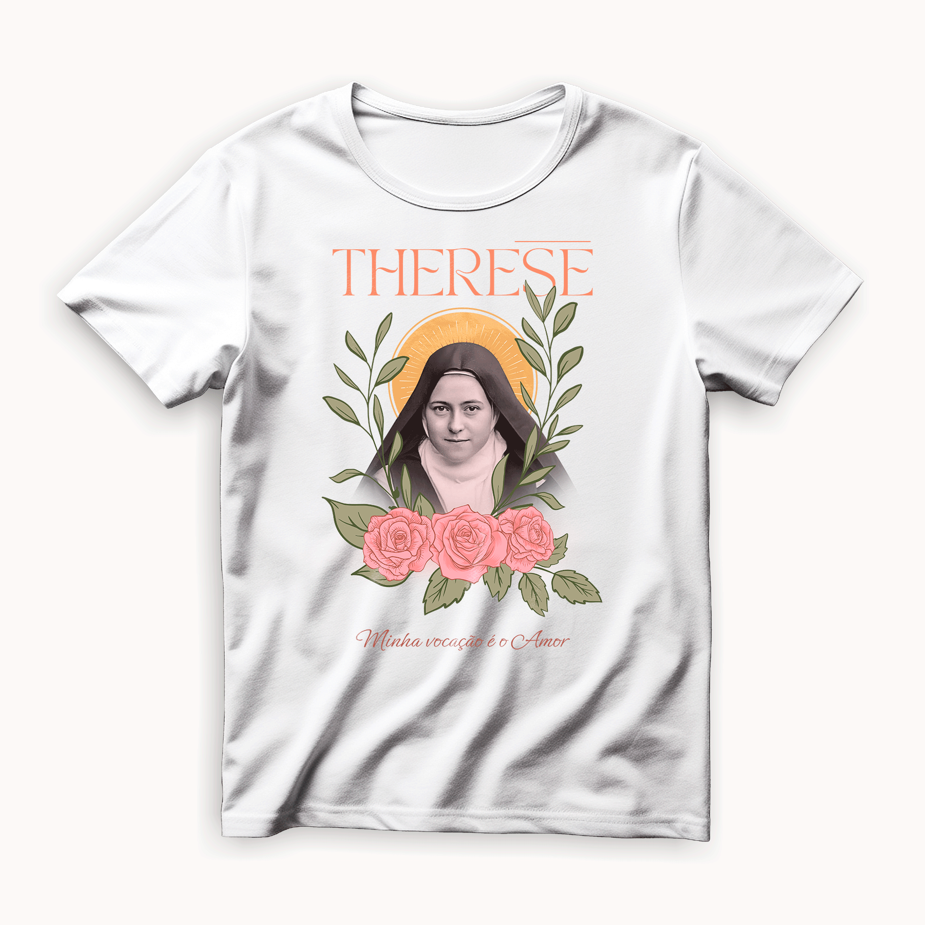 T-Shirt Santa Teresinha - Minha vocação é o amor