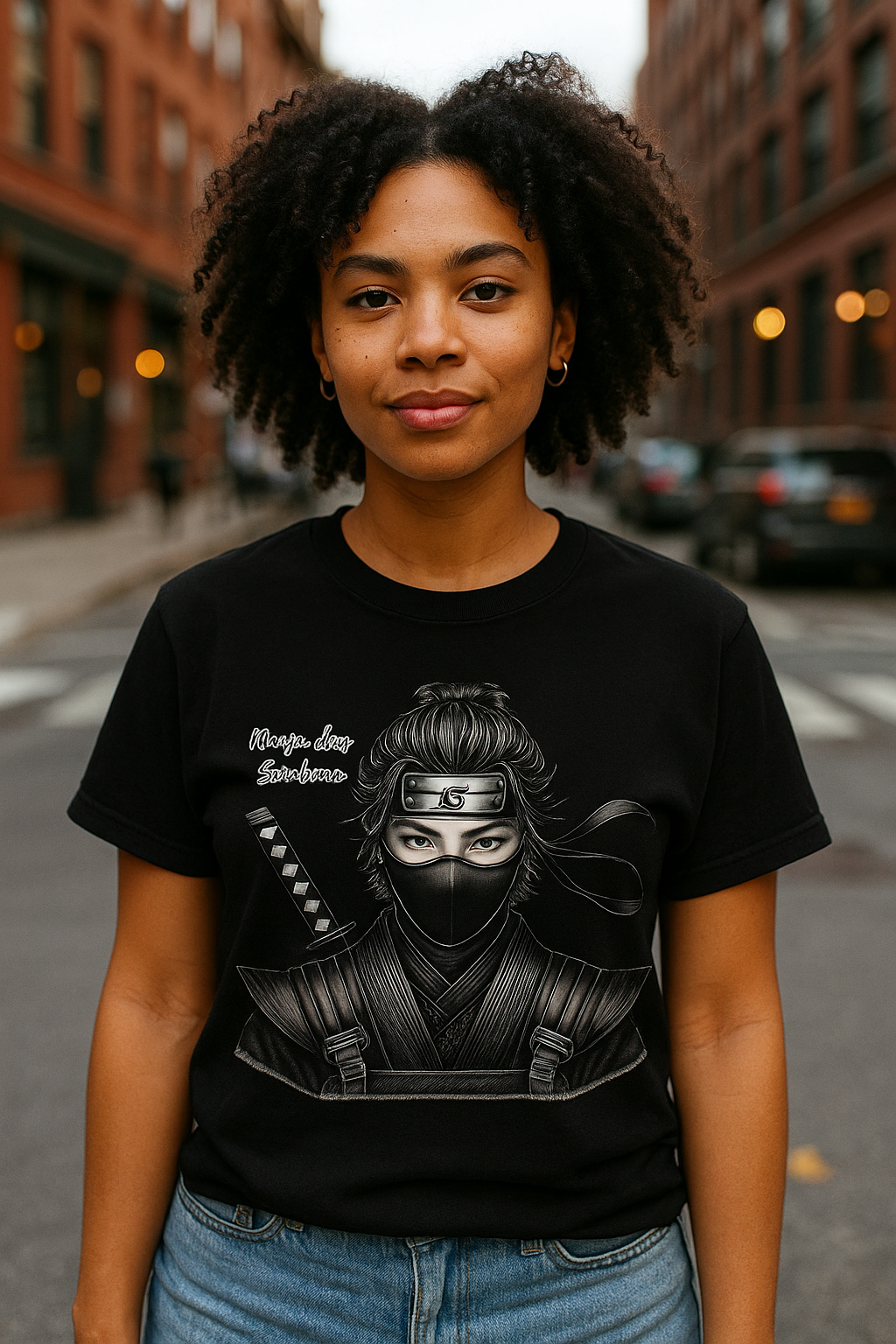 Camisa Unissex Ninja das Sombras