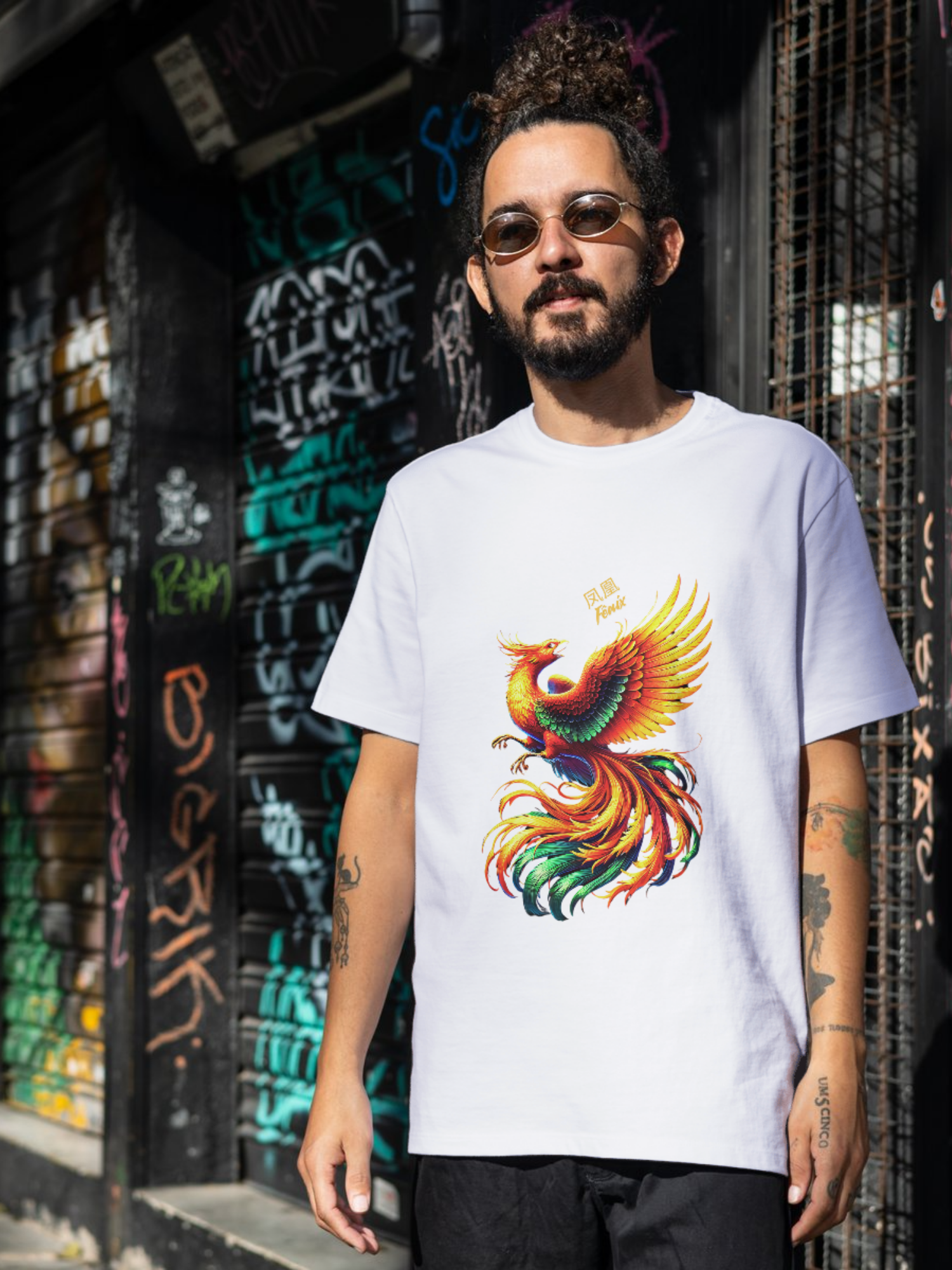 Camisa Unissex Fênix Chinesa