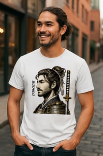 Camisa Unissex Samurai Bushido