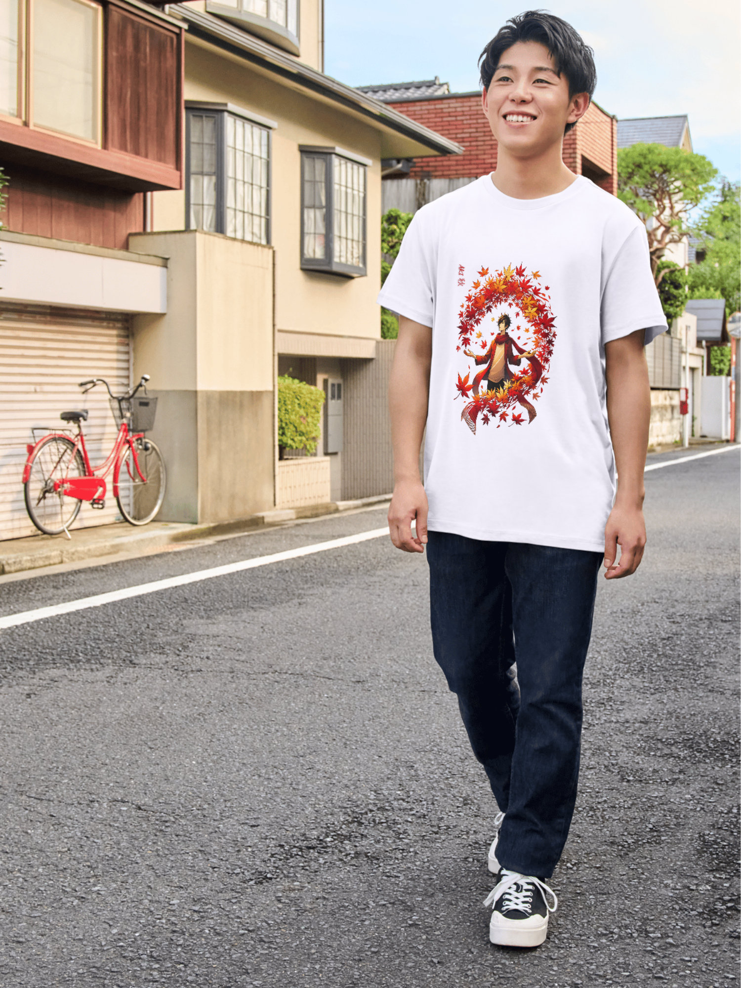 Camisa Unissex Aki a Estação