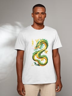 Camisa Unissex Dragão Chinês