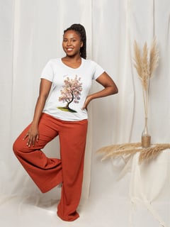 Camisa Unissex Sakura Tree