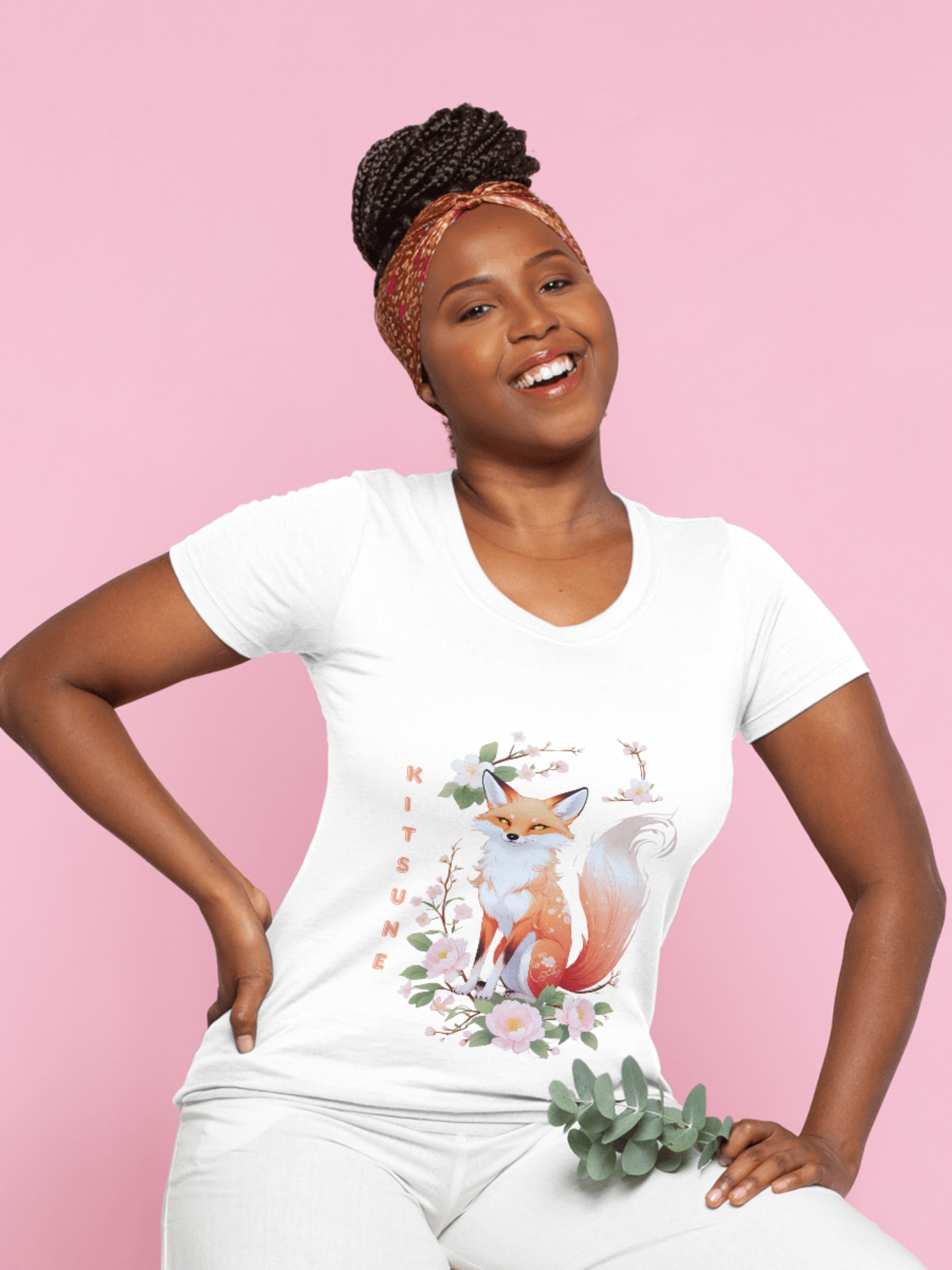 Camisa Feminina Kitsune