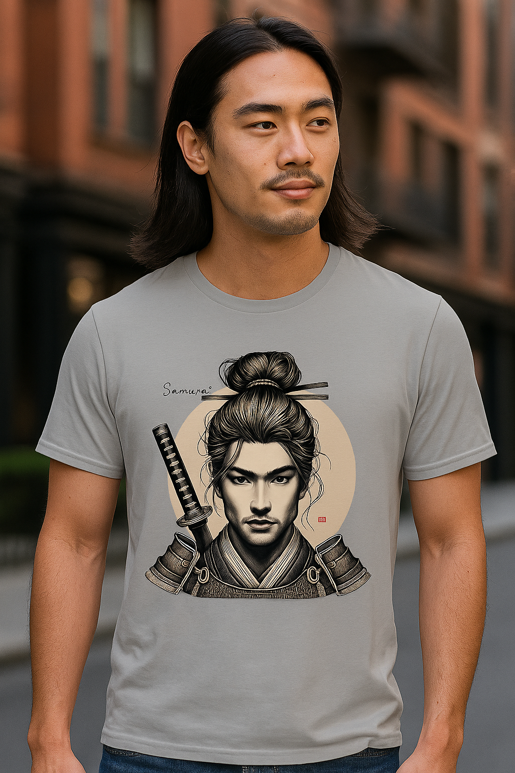 Camisa Unissex O Samurai