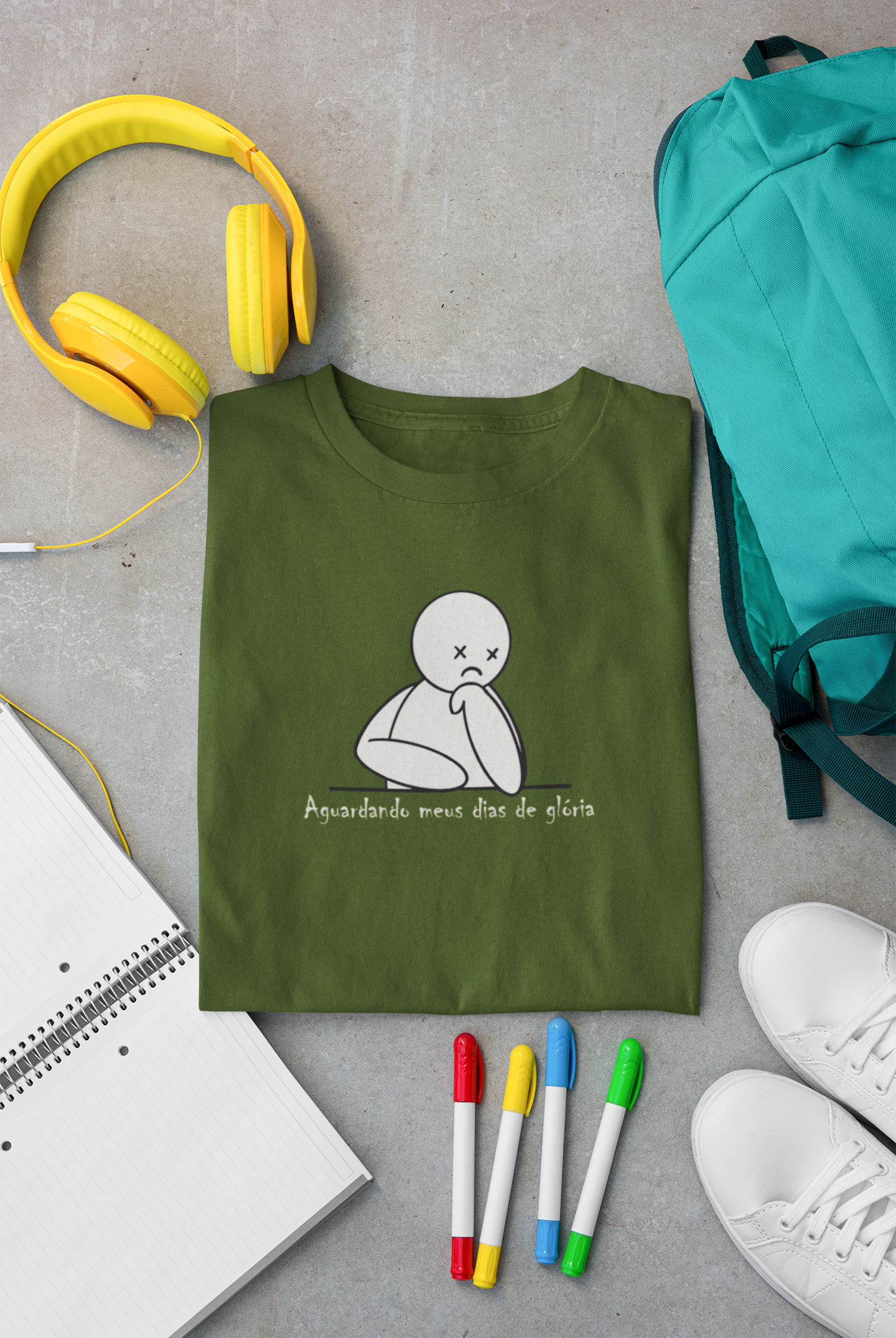 Camiseta Prime - Aguardando meus dias de glória