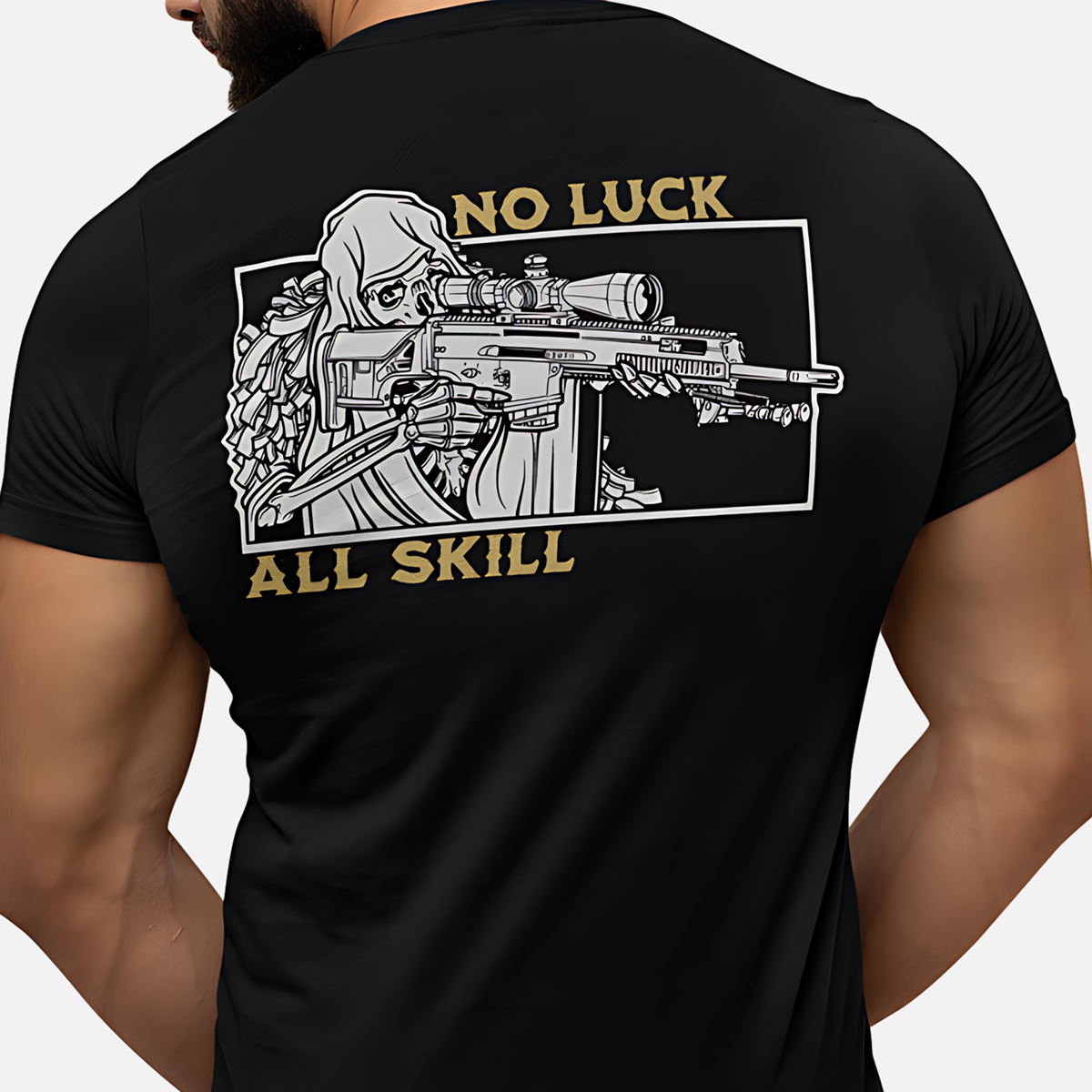 T-shirt | No Luck, All Skill