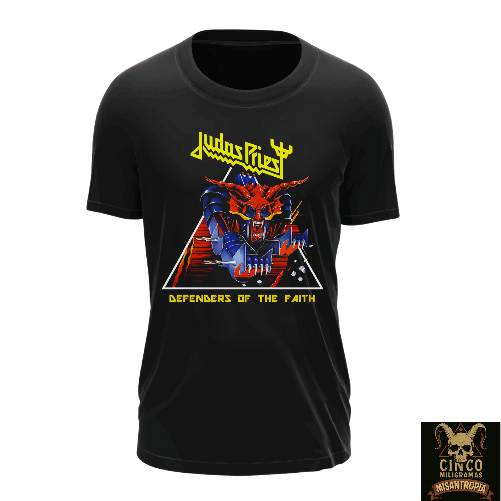 Camisa Judas Priest: Defenders of the Faith