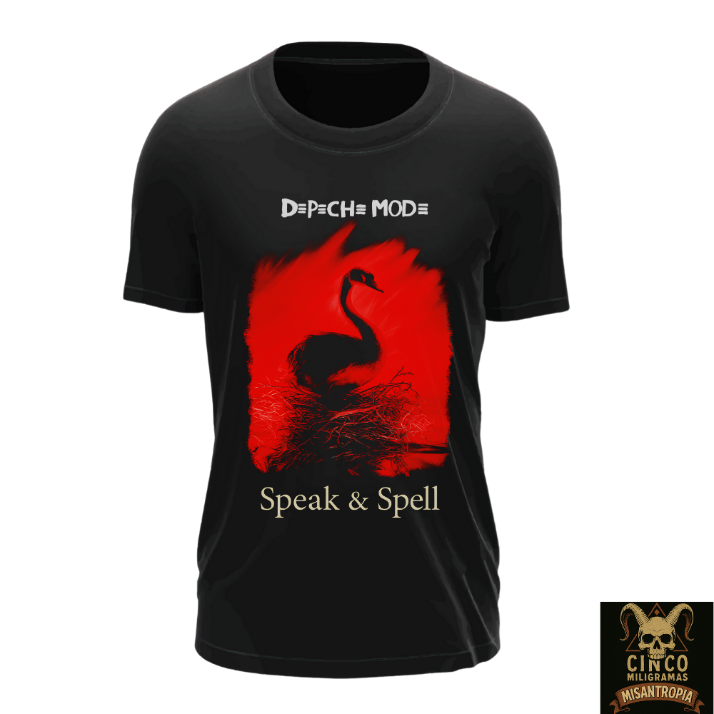 Camisa Depeche Mode: Speak & Spell
