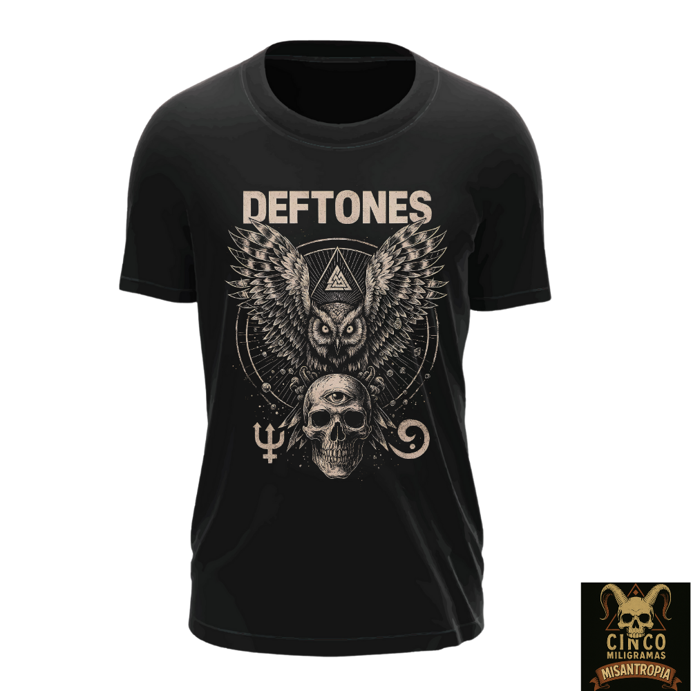 Deftones: O Despertar do Abismo – Coruja Oculta e Crânio Visionário