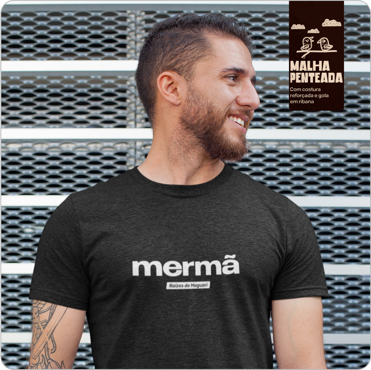 Camiseta Unissex Quality – Mermã