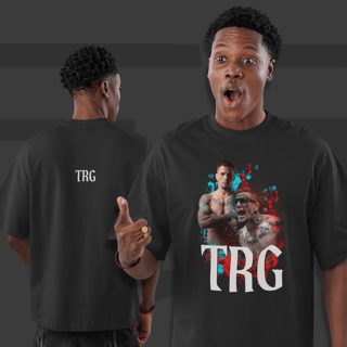 Camiseta Oversized - TRG Franco Atirador | Arte no peito